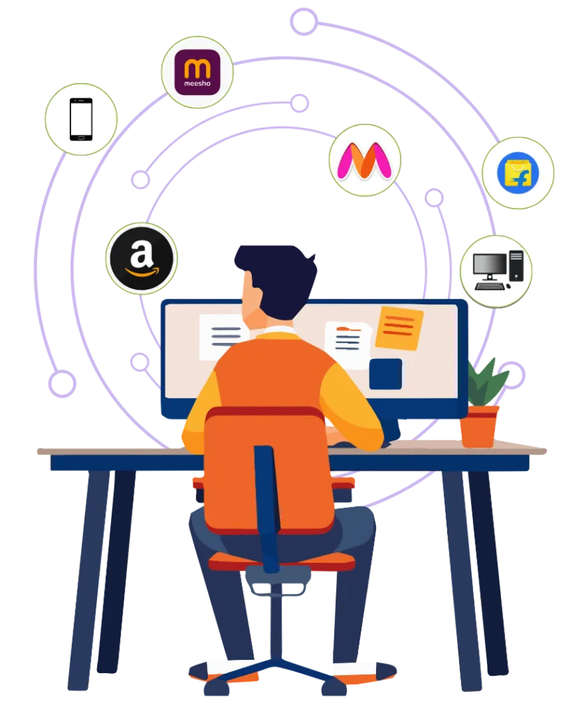 One-Click eCommerce PDF Crop Tool & Shipping Label Crop Meesho or Flipkart 1 PDF Crop , Meesho Label Crop, Flipkart Label Crop, Myntra Label Crop